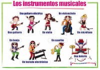 Spanish music Los instrumentos musicales